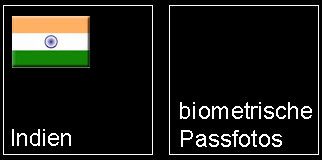 weitere Informationen zu Passbildern für Indien