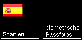 weitere Informationen zu Passbildern für Spanien